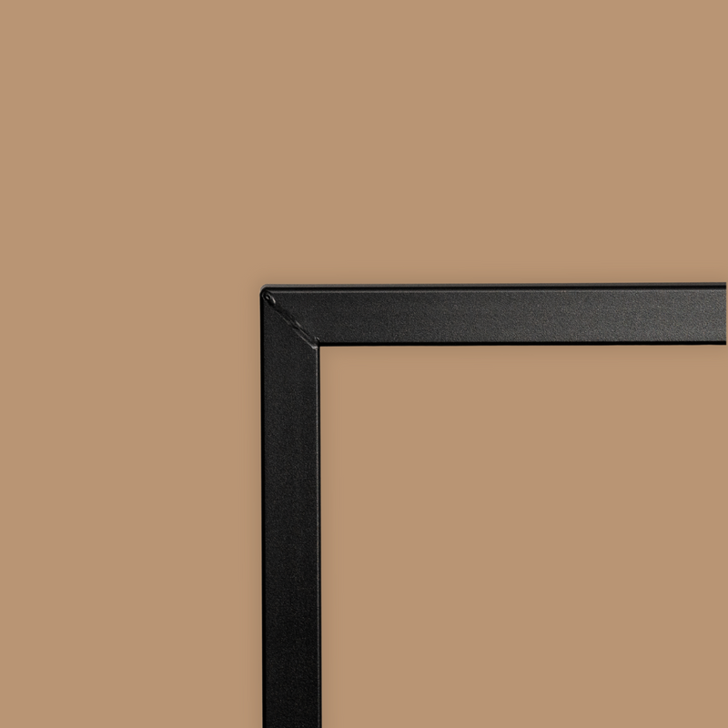 Ramme walk -in 1 rad garderobesystem - (2 skinner)
